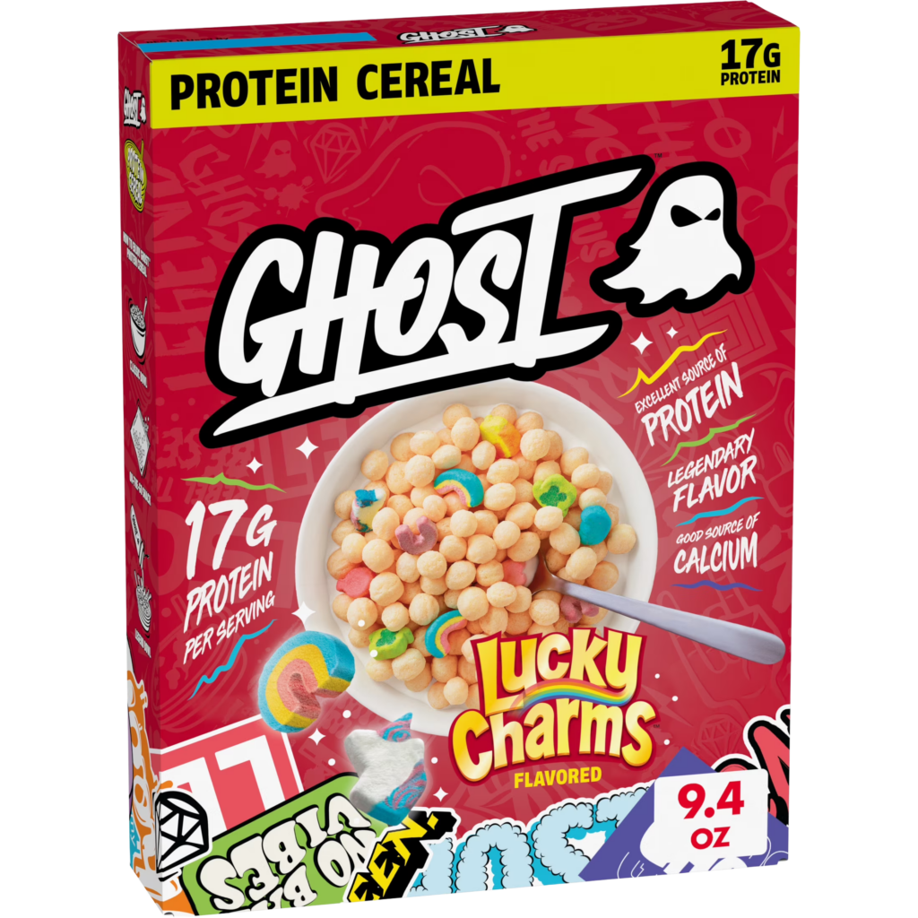 Ghost x Lucky Charms Protein Cereal Review