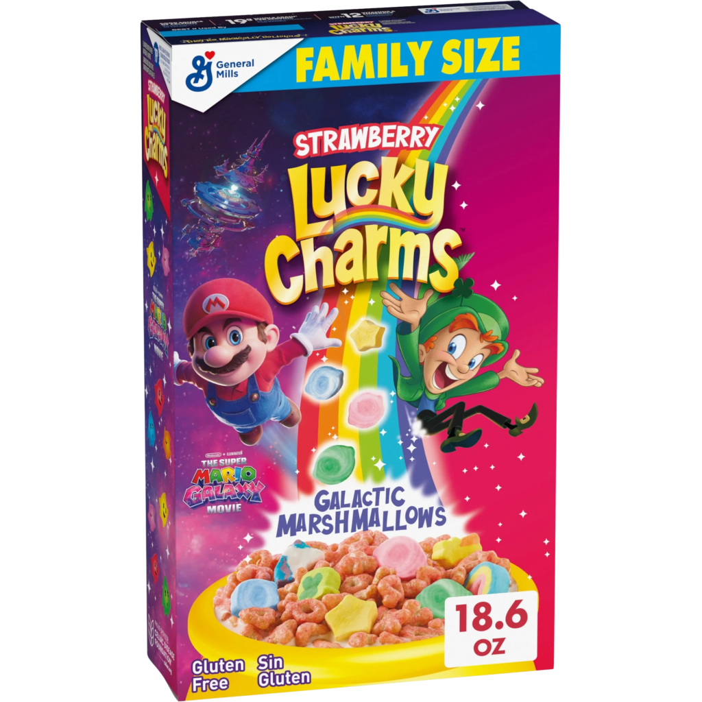 Strawberry Lucky Charms Cereal Review