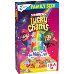 Strawberry Lucky Charms Cereal Review