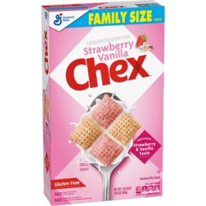 Strawberry Vanilla Chex Cereal Review